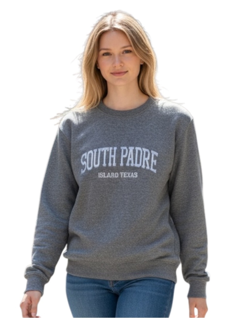 Comfortex Women's Gray Crew Neck Sweatshirt